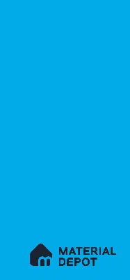 Blue Solid Colors Look CF 212 Blue Chiffon 8 ft x 4 ft Matte Finish Decorative Laminate - 1 mm | Suitable for Living Room, Kitchen, Office