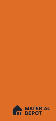 Orange Solid Colors Look CF 219 Autumn Chiffon 8 ft x 4 ft Matte Finish Decorative Laminate - 1 mm | Suitable for Living Room, Kitchen, Office