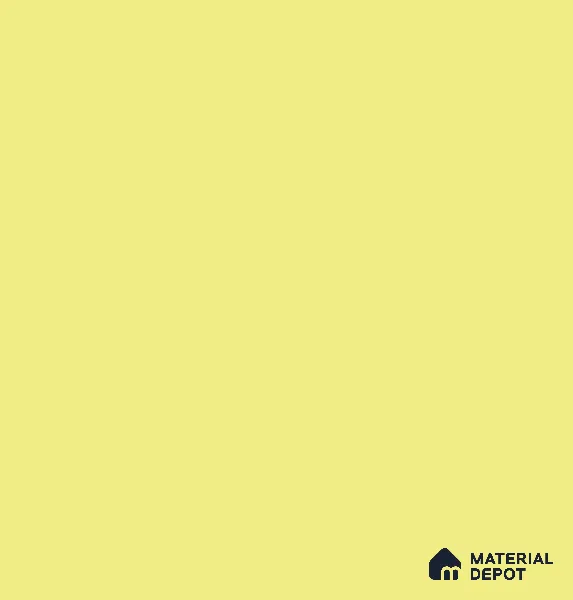 Yellow Textured Solid Look CF 223 Chiffon 8 ft x 4 ft Texture Finish Decorative Laminate - 1 mm | Suitable for TV Unit, Wardrobe, Kitchen Cabinets