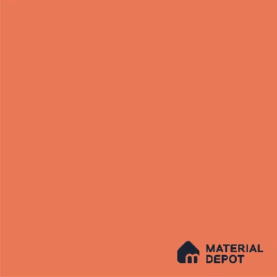 Orange Solid Colors Look CF 234 Carrot Punch Chiffon 8 ft x 4 ft Matte Finish Decorative Laminate - 1 mm | Suitable for Living Room, Kitchen, Office
