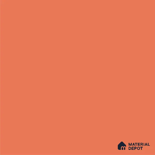 Orange Solid Colors Look CF 234 Carrot Punch Chiffon 8 ft x 4 ft Matte Finish Decorative Laminate - 1 mm | Suitable for Living Room, Kitchen, Office