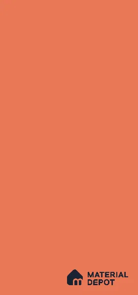 Orange Solid Colors Look CF 234 Carrot Punch Chiffon 8 ft x 4 ft Matte Finish Decorative Laminate - 1 mm | Suitable for Living Room, Kitchen, Office