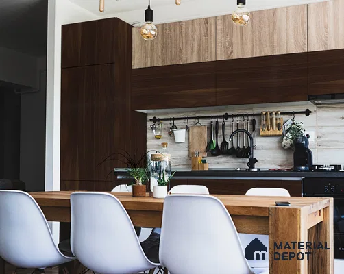 Wooden Look CF 26 8 ft x 4 ft Texture Finish Decorative Laminate - 1 mm | Suitable for TV Unit, Wardrobe, Kitchen Cabinets