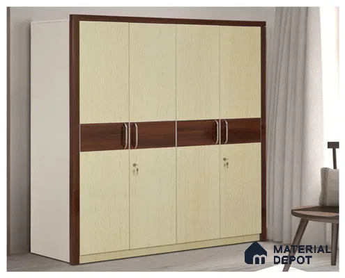 Wooden Look CF 40 8 ft x 4 ft Texture Finish Decorative Laminate - 1 mm | Suitable for TV Unit, Wardrobe, Kitchen Cabinets