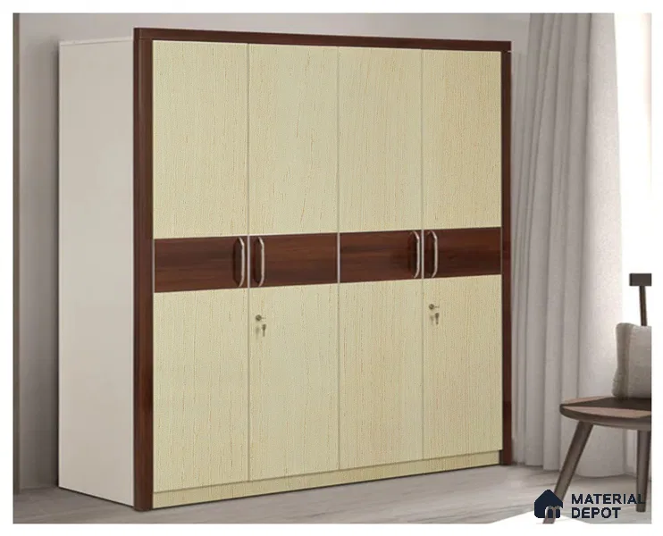 Wooden Look CF 40 8 ft x 4 ft Texture Finish Decorative Laminate - 1 mm | Suitable for TV Unit, Wardrobe, Kitchen Cabinets