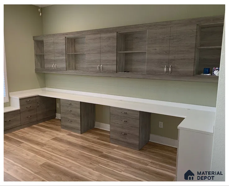 Wooden Look CF 472 Chiffon 8 ft x 4 ft Texture Finish Decorative Laminate - 1 mm | Suitable for TV Unit, Wardrobe, Kitchen Cabinets