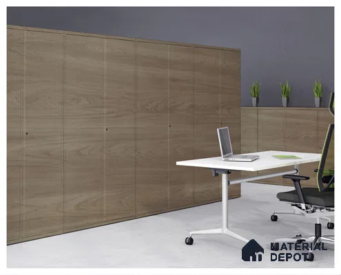 Wooden Look CF 474 8 ft x 4 ft Texture Finish Decorative Laminate - 1 mm | Suitable for TV Unit, Wardrobe, Kitchen Cabinets