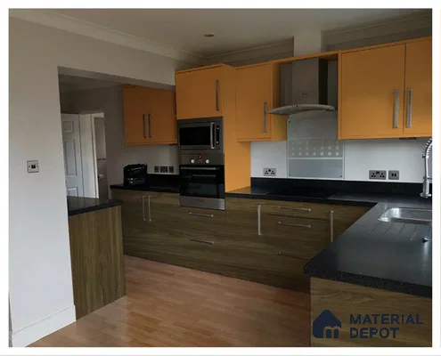 Wooden Look CF 476 8 ft x 4 ft Texture Finish Decorative Laminate - 1 mm | Suitable for TV Unit, Wardrobe, Kitchen Cabinets