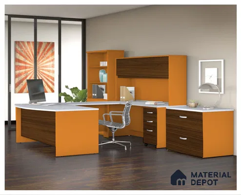 Wooden Look CF 478 Chiffon 8 ft x 4 ft Texture Finish Decorative Laminate - 1 mm | Suitable for TV Unit, Wardrobe, Kitchen Cabinets