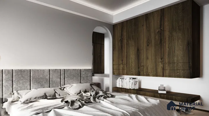 Wooden Look CF 484 8 ft x 4 ft Texture Finish Decorative Laminate - 1 mm | Suitable for TV Unit, Wardrobe, Kitchen Cabinets