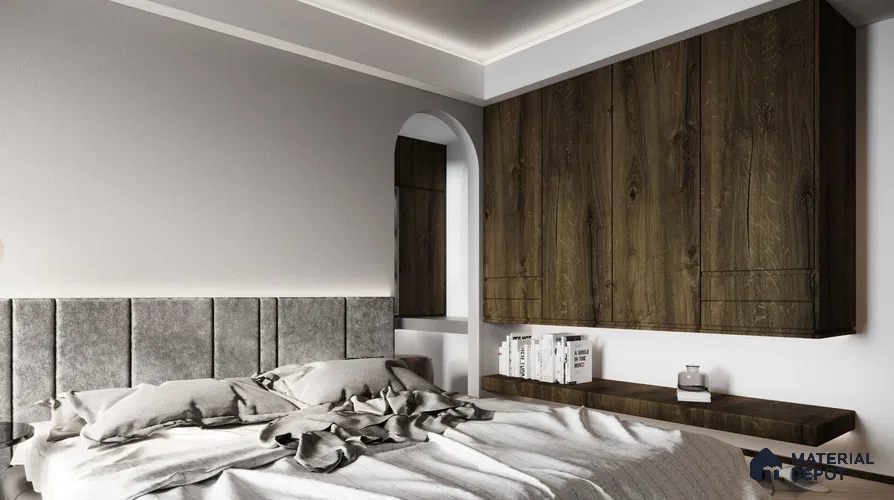 Wooden Look CF 484 8 ft x 4 ft Texture Finish Decorative Laminate - 1 mm | Suitable for TV Unit, Wardrobe, Kitchen Cabinets