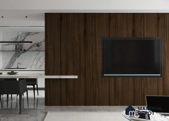 Wooden Look CF 486 8 ft x 4 ft Texture Finish Decorative Laminate - 1 mm | Suitable for TV Unit, Wardrobe, Kitchen Cabinets