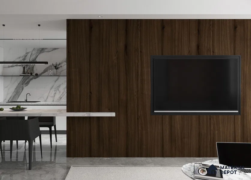 Wooden Look CF 486 8 ft x 4 ft Texture Finish Decorative Laminate - 1 mm | Suitable for TV Unit, Wardrobe, Kitchen Cabinets