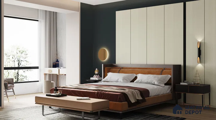 Stone Look CF 75 Chiffon 8 ft x 4 ft Texture Finish Liner Laminate - 0.75 mm | Suitable for Wardrobe, Kitchen Cabinets