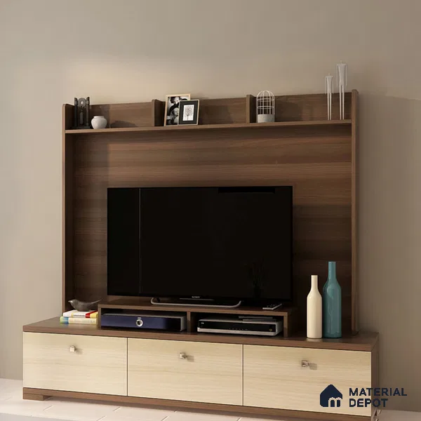 Wooden Look CF 838 Chiffon 8 ft x 4 ft Texture Finish Decorative Laminate - 1 mm | Suitable for TV Unit, Wardrobe, Kitchen Cabinets
