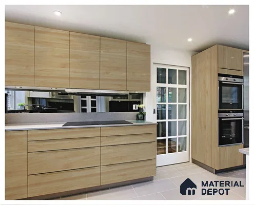 Wooden Look CF 952 Chiffon 8 ft x 4 ft Texture Finish Decorative Laminate - 1 mm | Suitable for TV Unit, Wardrobe, Kitchen Cabinets