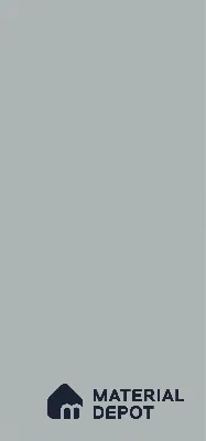 Grey Solid Colors Look Crystal 1105 8 ft x 4 ft High Gloss Finish Decorative Laminate - 1.25 mm | Suitable for Living Room, Kitchen, Office