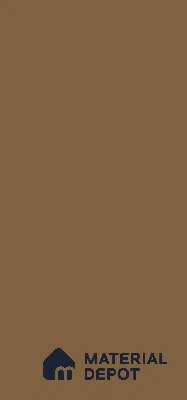 Brown Solid Colors Look Crystal 1120 8 ft x 4 ft High Gloss Finish Decorative Laminate - 1.25 mm | Suitable for Living Room, Kitchen, Office