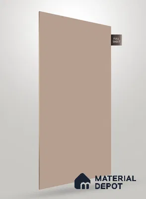 Beige Textured Solid Look CRYSTAL 1138 8 ft x 4 ft Texture Finish Decorative Laminate - 1.25 mm | Suitable for TV Unit, Wardrobe, Kitchen Cabinets