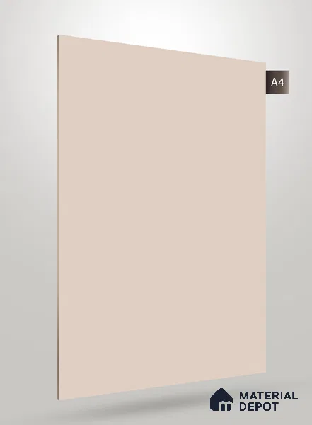 Beige Textured Solid Look CRYSTAL 1149 8 ft x 4 ft Texture Finish Decorative Laminate - 1.25 mm | Suitable for TV Unit, Wardrobe, Kitchen Cabinets