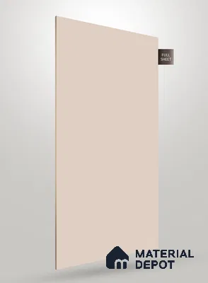 Beige Textured Solid Look CRYSTAL 1149 8 ft x 4 ft Texture Finish Decorative Laminate - 1.25 mm | Suitable for TV Unit, Wardrobe, Kitchen Cabinets