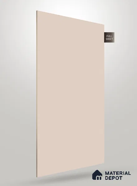 Beige Textured Solid Look CRYSTAL 1149 8 ft x 4 ft Texture Finish Decorative Laminate - 1.25 mm | Suitable for TV Unit, Wardrobe, Kitchen Cabinets