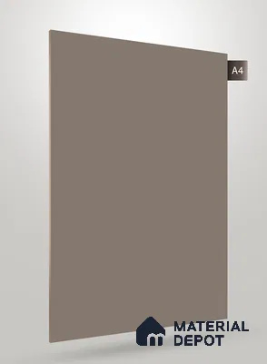 Brown Textured Solid Look CRYSTAL 1150 8 ft x 4 ft Texture Finish Decorative Laminate - 1.25 mm | Suitable for TV Unit, Wardrobe, Kitchen Cabinets