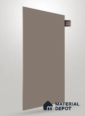 Brown Textured Solid Look CRYSTAL 1150 8 ft x 4 ft Texture Finish Decorative Laminate - 1.25 mm | Suitable for TV Unit, Wardrobe, Kitchen Cabinets
