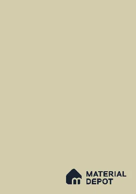 Ivory Solid Colors Look Crystal 1163 8 ft x 4 ft High Gloss Finish Decorative Laminate - 1.25 mm | Suitable for Living Room, Kitchen, Office