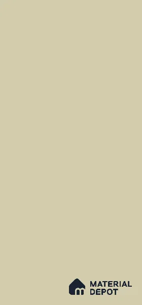 Ivory Solid Colors Look Crystal 1163 8 ft x 4 ft High Gloss Finish Decorative Laminate - 1.25 mm | Suitable for Living Room, Kitchen, Office