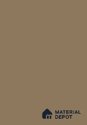 Brown Solid Colors Look Crystal 1168 8 ft x 4 ft High Gloss Finish Decorative Laminate - 1.25 mm | Suitable for Living Room, Kitchen, Office