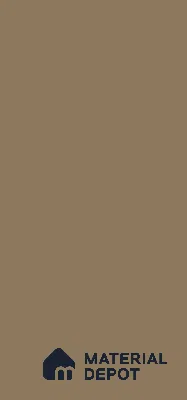 Brown Solid Colors Look Crystal 1168 8 ft x 4 ft High Gloss Finish Decorative Laminate - 1.25 mm | Suitable for Living Room, Kitchen, Office