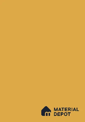 Yellow Solid Colors Look Crystal 1171 8 ft x 4 ft High Gloss Finish Decorative Laminate - 1.25 mm | Suitable for Living Room, Kitchen, Office