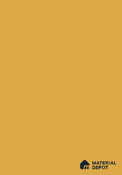 Yellow Solid Colors Look Crystal 1171 8 ft x 4 ft High Gloss Finish Decorative Laminate - 1.25 mm | Suitable for Living Room, Kitchen, Office