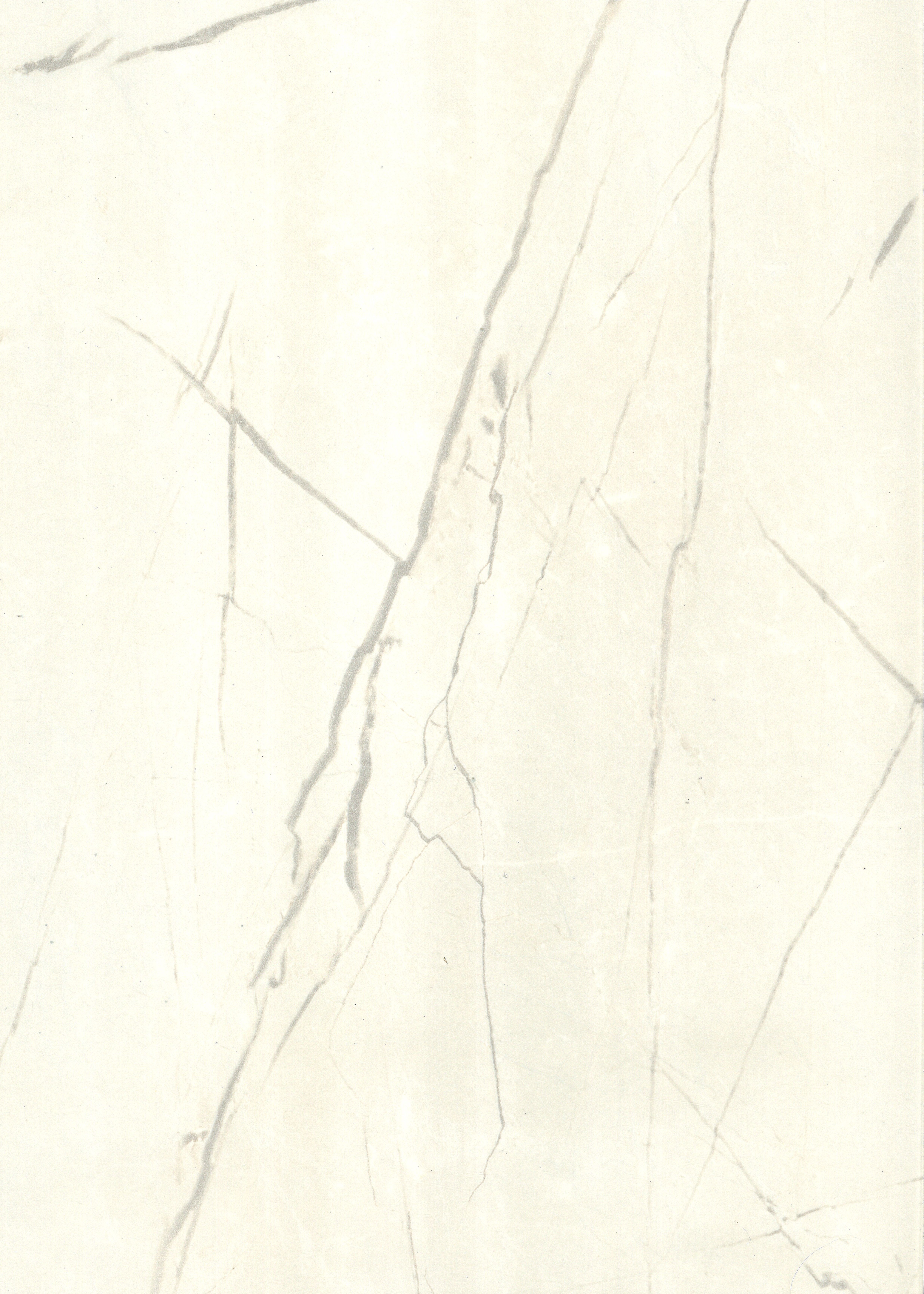 White Marble Look Crystal 1208 8 ft x 4 ft High Gloss Finish Decorative Laminate - 1.25 mm | Suitable for TV Unit, Wardrobe, Kitchen Cabinets