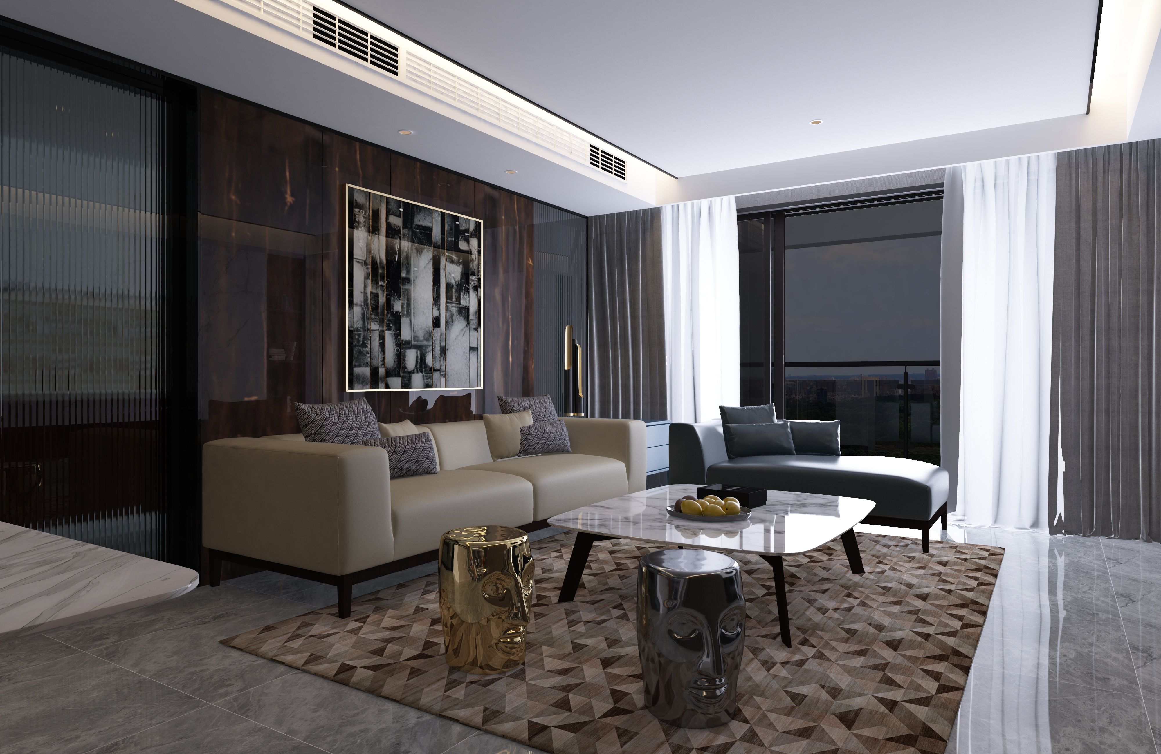 Wooden Look CRYSTAL 1263 8 ft x 4 ft High Gloss Finish Decorative Laminate - 1.25 mm | Suitable for TV Unit, Wardrobe, Kitchen Cabinets