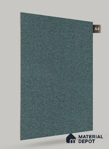 Blue Marble Look Crystal 1285 8 ft x 4 ft High Gloss Finish Decorative Laminate - 1.25 mm | Suitable for TV Unit, Wardrobe, Kitchen Cabinets