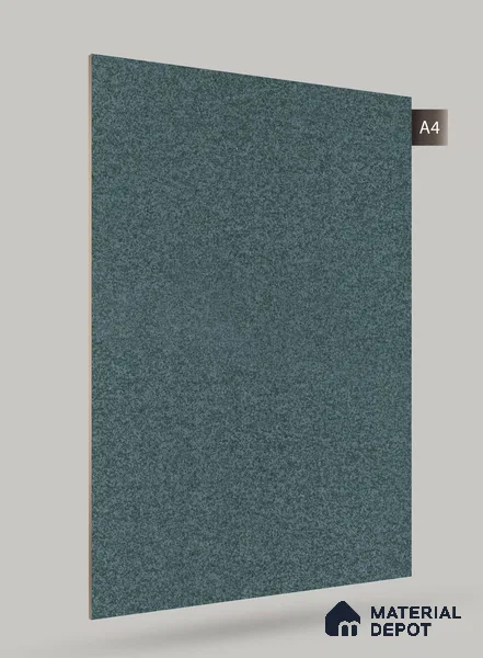 Blue Marble Look Crystal 1285 8 ft x 4 ft High Gloss Finish Decorative Laminate - 1.25 mm | Suitable for TV Unit, Wardrobe, Kitchen Cabinets