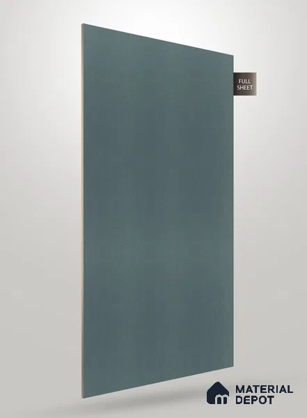 Blue Marble Look Crystal 1285 8 ft x 4 ft High Gloss Finish Decorative Laminate - 1.25 mm | Suitable for TV Unit, Wardrobe, Kitchen Cabinets