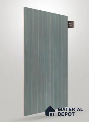 Wooden Look Crystal 1289 8 ft x 4 ft High Gloss Finish Decorative Laminate - 1.25 mm | Suitable for TV Unit, Wardrobe, Kitchen Cabinets