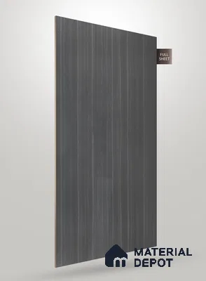 Wooden Look Crystal 1290 8 ft x 4 ft High Gloss Finish Decorative Laminate - 1.25 mm | Suitable for TV Unit, Wardrobe, Kitchen Cabinets