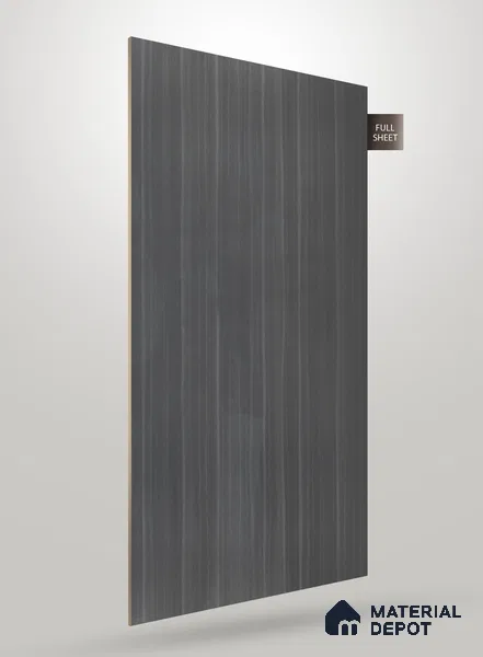 Wooden Look Crystal 1290 8 ft x 4 ft High Gloss Finish Decorative Laminate - 1.25 mm | Suitable for TV Unit, Wardrobe, Kitchen Cabinets