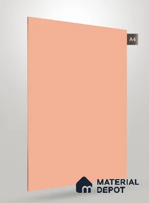 Pink Textured Solid Look CRYSTAL MATTY 1122 8 ft x 4 ft Texture Finish Decorative Laminate - 1.25 mm | Suitable for TV Unit, Wardrobe, Kitchen Cabinets