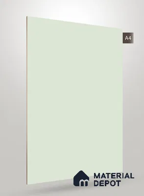 Green Textured Solid Look CRYSTAL MATTY 1133 8 ft x 4 ft Texture Finish Decorative Laminate - 1.25 mm | Suitable for TV Unit, Wardrobe, Kitchen Cabinets