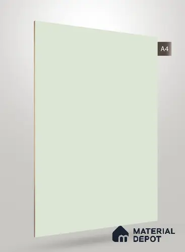 Green Textured Solid Look CRYSTAL MATTY 1133 8 ft x 4 ft Texture Finish Decorative Laminate - 1.25 mm | Suitable for TV Unit, Wardrobe, Kitchen Cabinets
