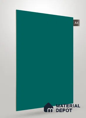 Green Textured Solid Look CRYSTAL MATTY 1134 8 ft x 4 ft Texture Finish Decorative Laminate - 1.25 mm | Suitable for TV Unit, Wardrobe, Kitchen Cabinets