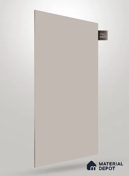 Grey Textured Solid Look CRYSTAL MATTY 1153 8 ft x 4 ft Texture Finish Decorative Laminate - 1.25 mm | Suitable for TV Unit, Wardrobe, Kitchen Cabinets