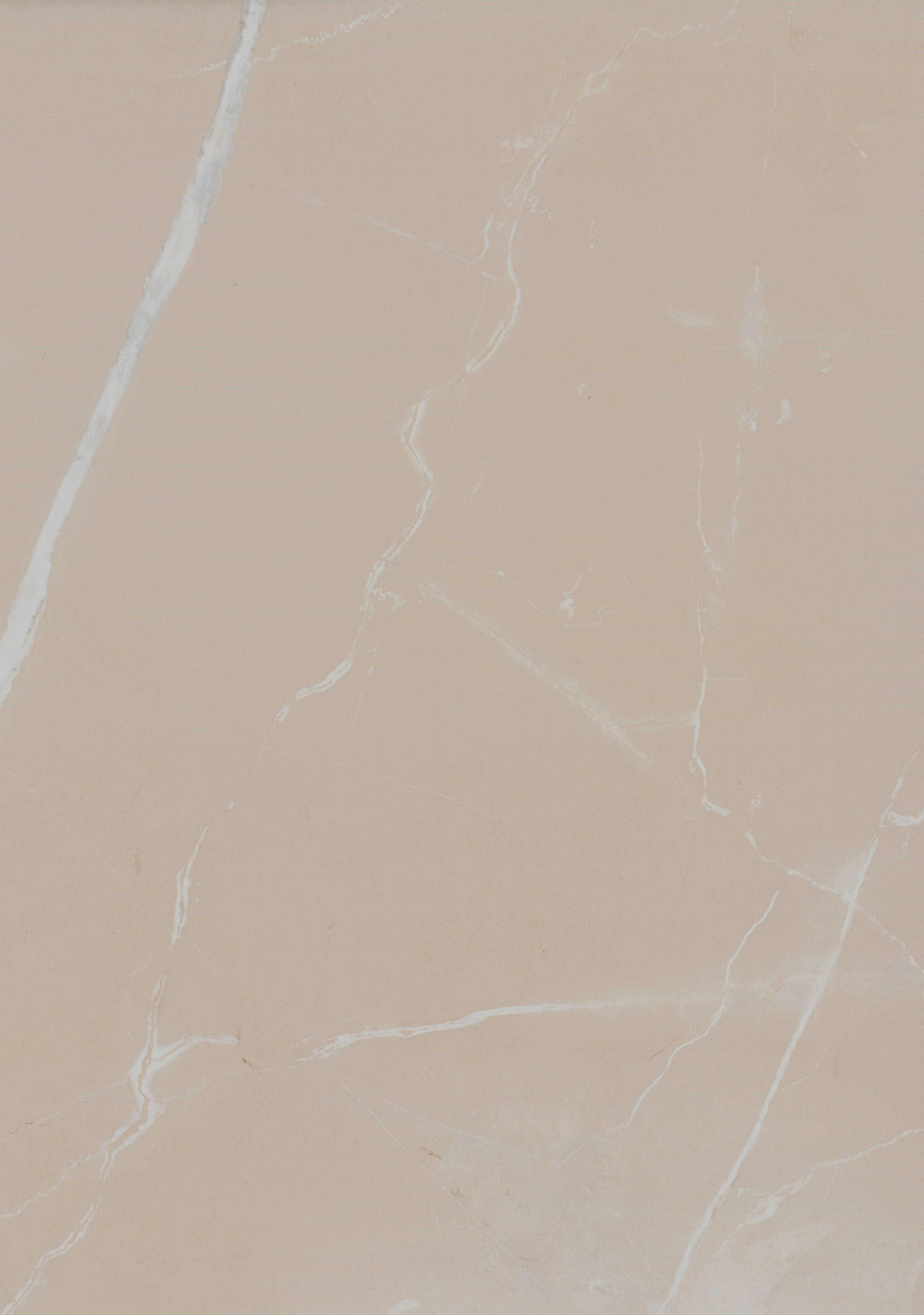 Beige Marble Look Matty Crystal Z+ 1248 8 ft x 4 ft Matte Finish Decorative Laminate - 1.25 mm | Suitable for TV Unit, Wardrobe, Kitchen Cabinets