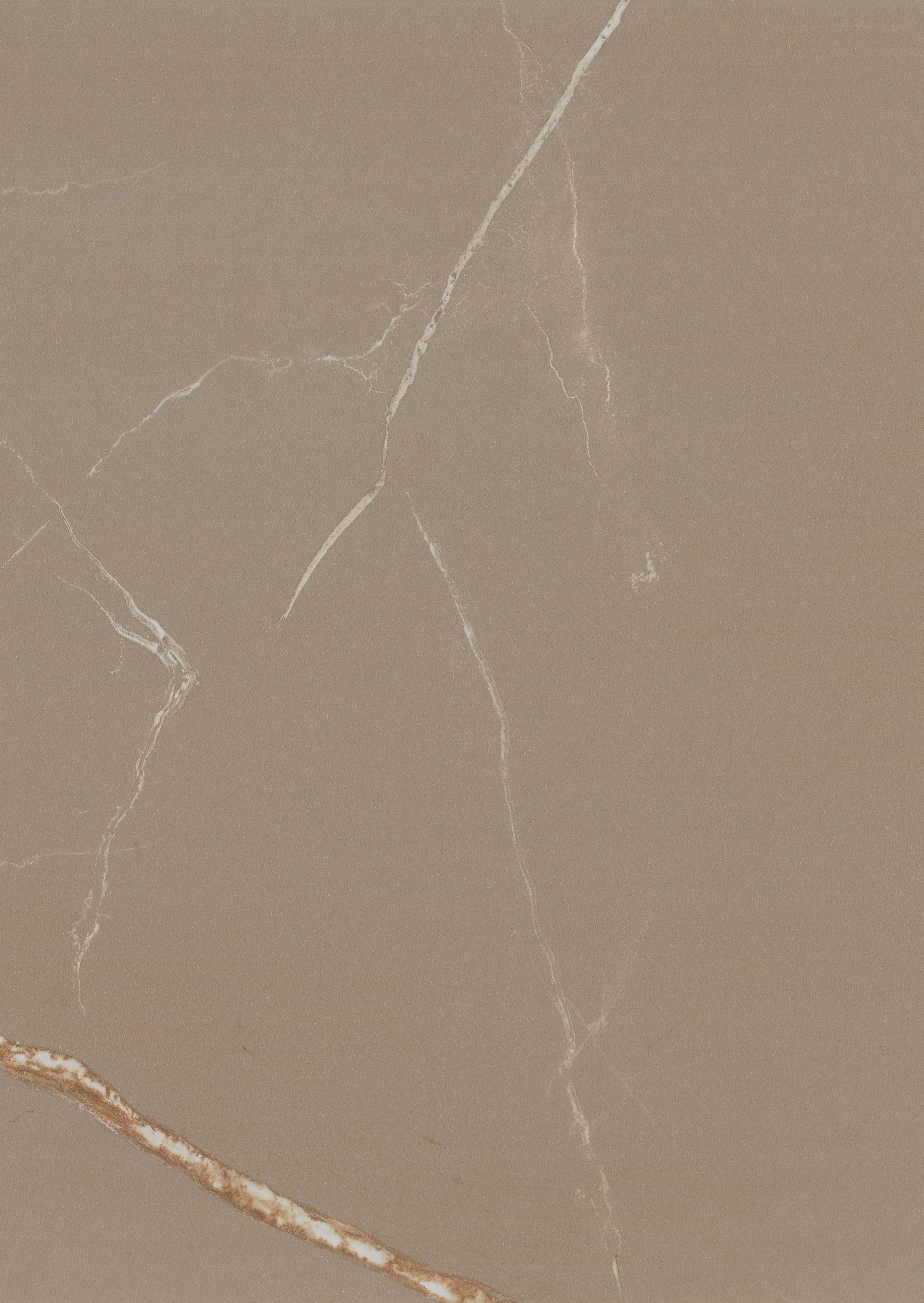 Brown Marble Look Matty Crystal Z+ 1249 8 ft x 4 ft Matte Finish Decorative Laminate - 1.25 mm | Suitable for TV Unit, Wardrobe, Kitchen Cabinets