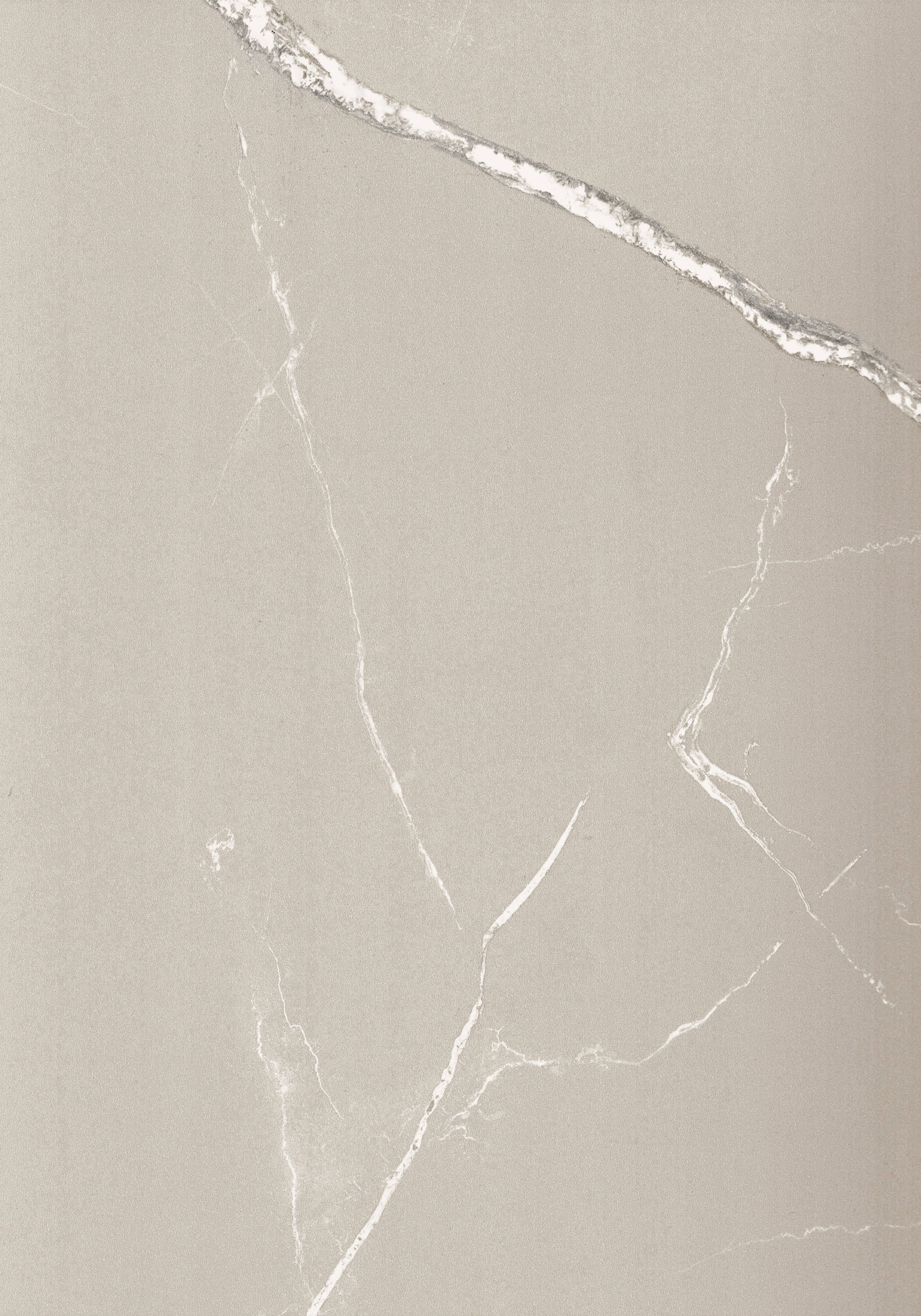 Grey Marble Look Matty Crystal Z+ 1276 8 ft x 4 ft Matte Finish Decorative Laminate - 1.25 mm | Suitable for TV Unit, Wardrobe, Kitchen Cabinets